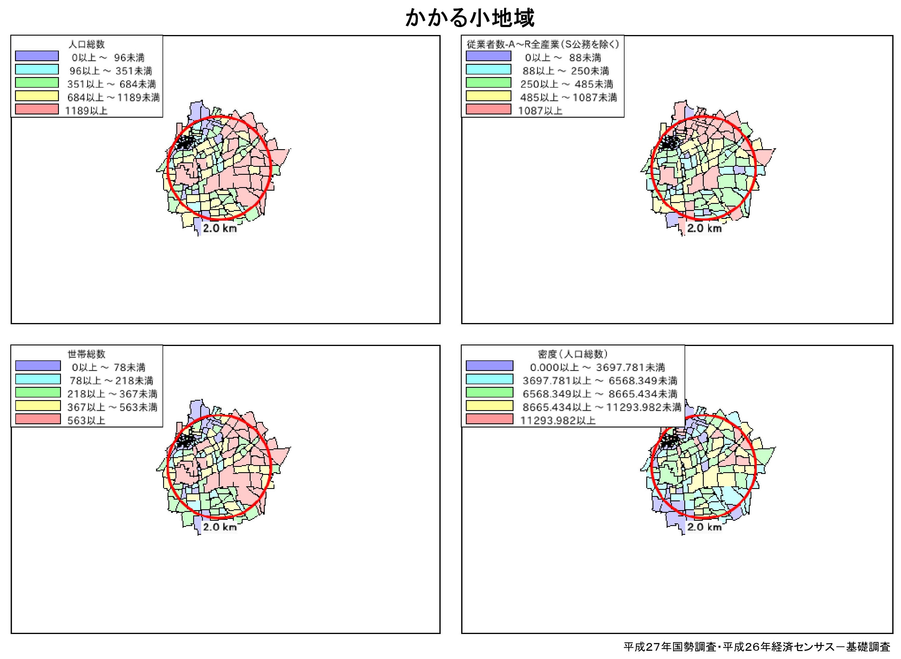 かかる小地域